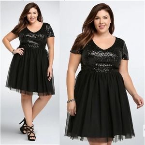 Torrid-SEQUIN & TULLE PARTY DRESS Size 18
